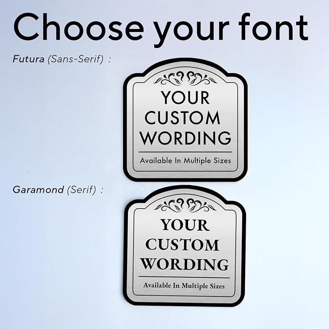 Personalized Custom Metal Signs, Aluminum Waterproof Made in USA - Image 9