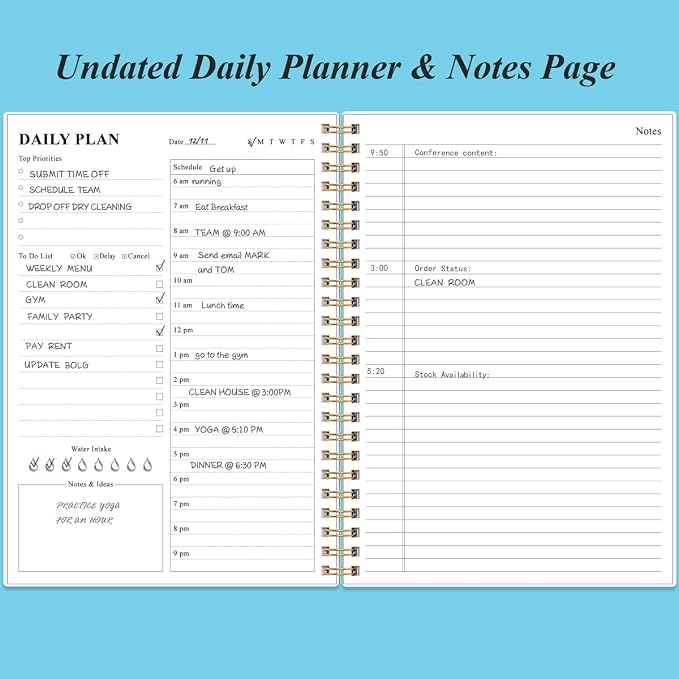 Daily Planner Undated - Image 3