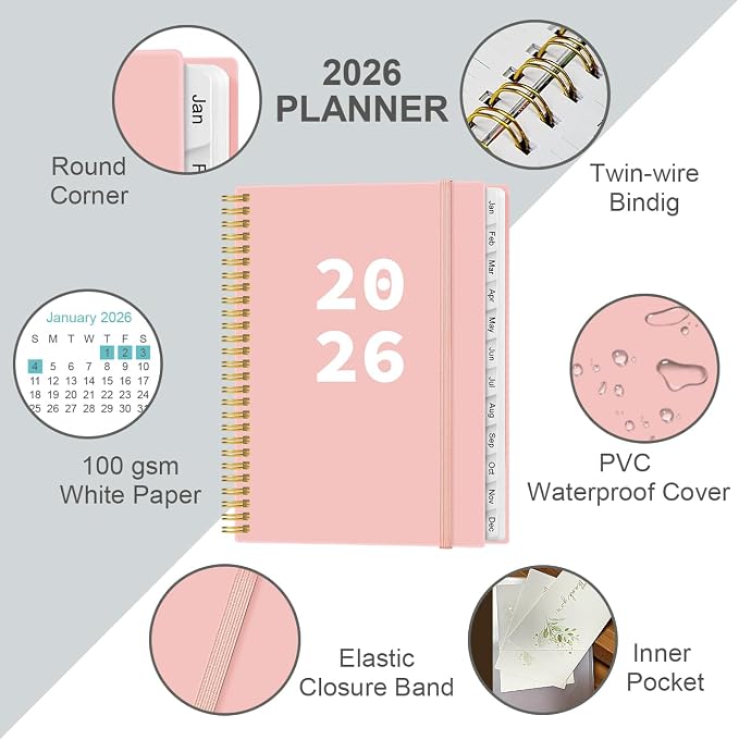 2026 Planner - Planner 2026 from January 2026 to December 2026 - Image 2