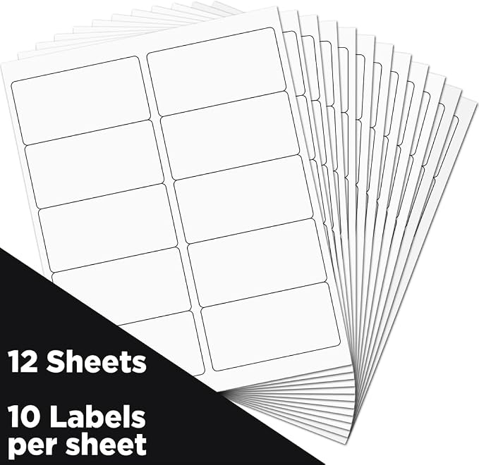 JAM PAPER Shipping Address Labels - Image 2