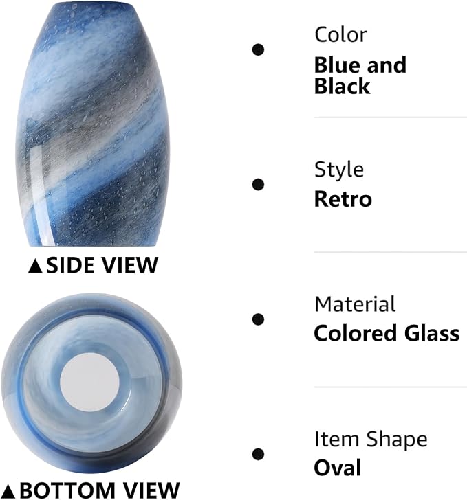 Fixture Replacement Globe Shade, Lampshade - Image 4