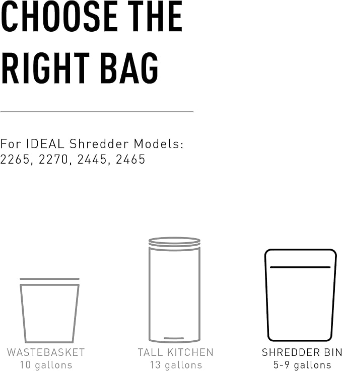IDEAL Maintenance Bundle: AC0901H Gusseted Shredder Bags 40x14x48 Case 80 - Image 7