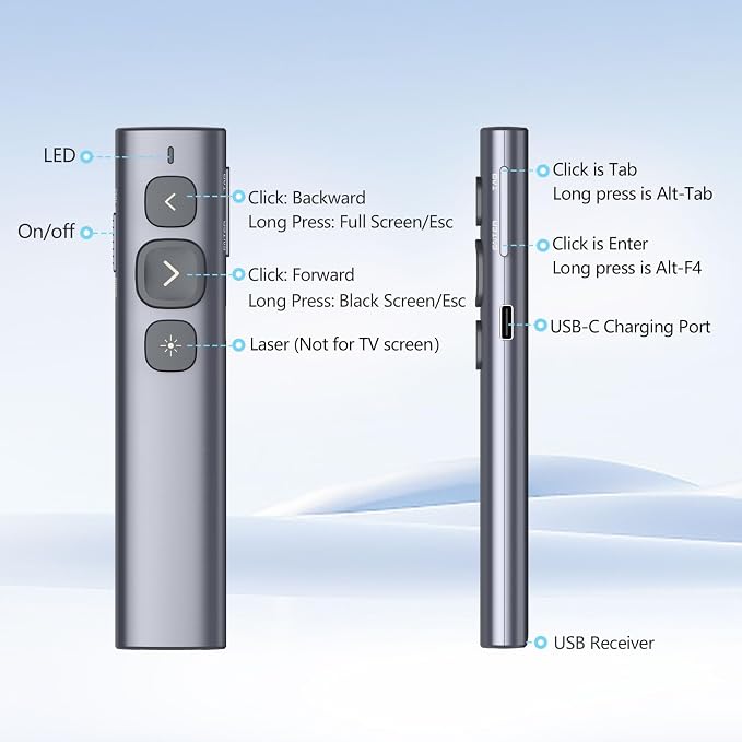 Norwii N95 Presentation Clicker - Image 9