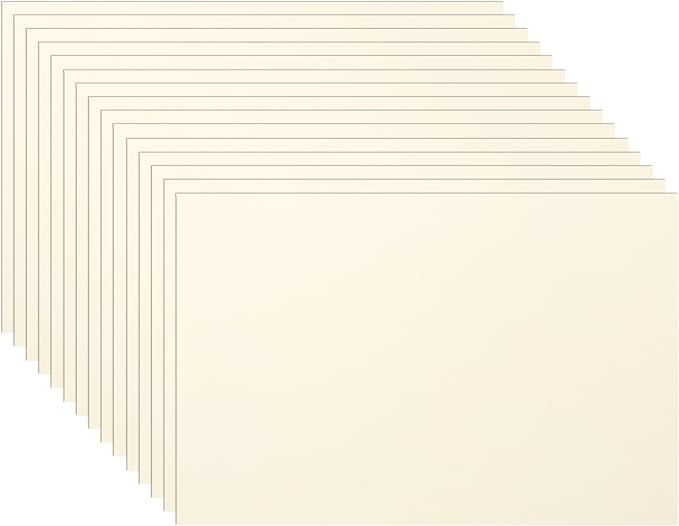 Guakicae 150 Sheets Cream Cardstock 4 x 6 Ivory Paper, 300gsm/110lb Heavyweight by Guakicae