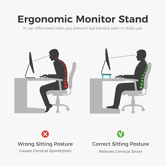 loukin Dual Monitor Stand Riser - Image 6