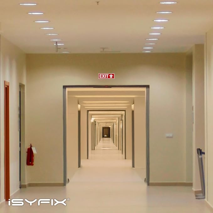 iSYFIX Exit Signs 12 Pack 12x4 Inch - Image 7