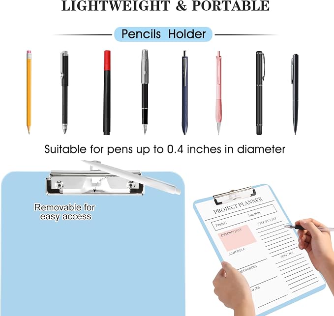 TFDLCG zm 2 PCS Clipboards - Image 2