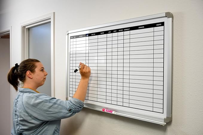 ER Dry-Erase Hospital Whiteboard 48" x 36" - Image 3