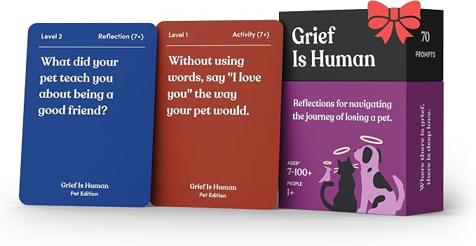 Grief is Human | Family & Friends Conversation Cards by ParentsAreHuman