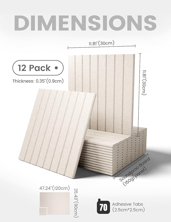 Fluxynara Large Felt Bulletin Board 48" x 36" Cork Board Alternative-12 Pack - Image 2