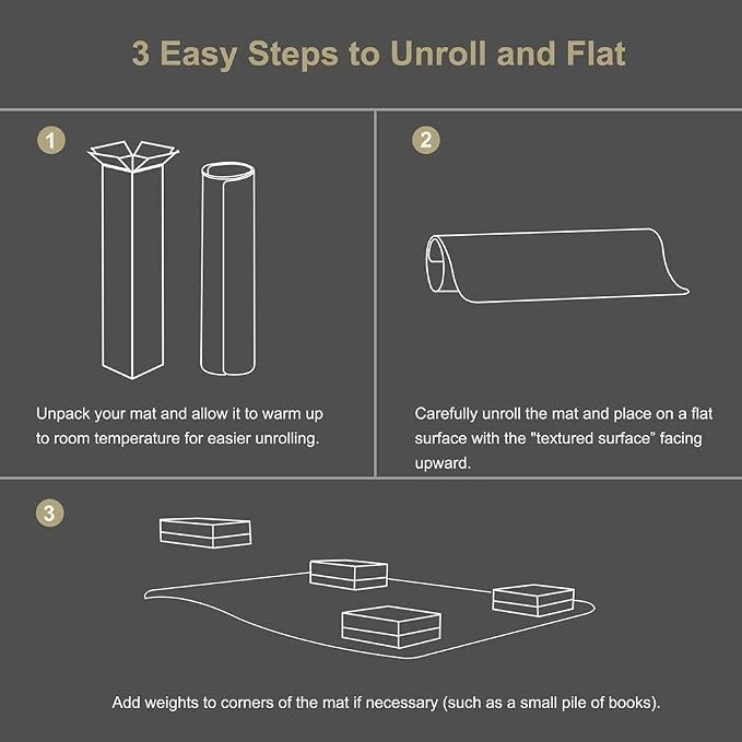 Kuyal Clear Chair Mat, Hard Floor Use - Image 6
