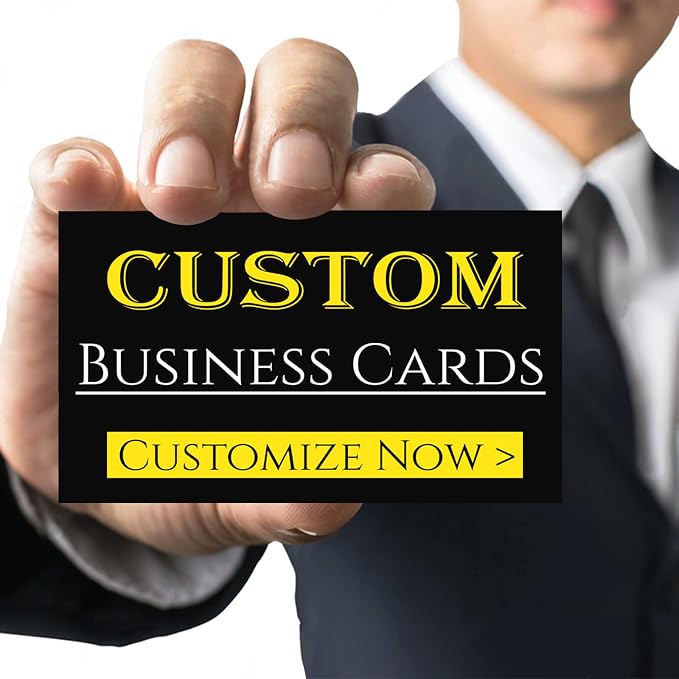 Custom Business Cards Personalized Business Card by CustomYourMemories