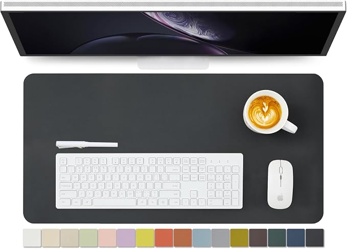 Leather Desk Mat by HOMIEAZICOZI