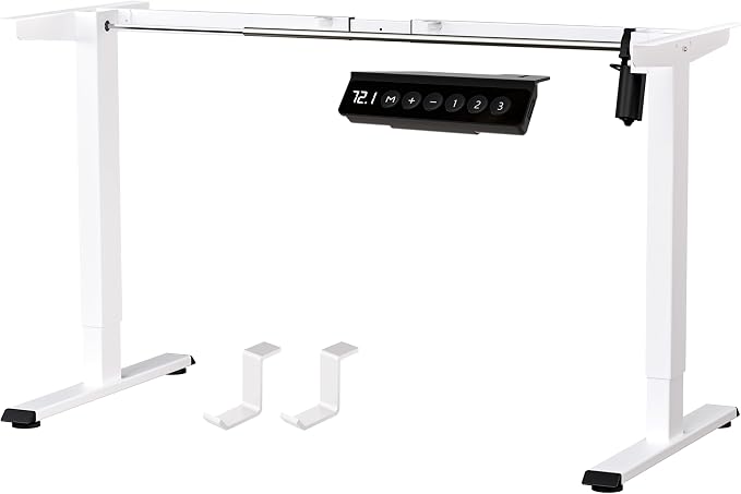 BIZUM Electric Standing Desk Frame, Height Adjustable Sit Stand Desk Base by Unknown