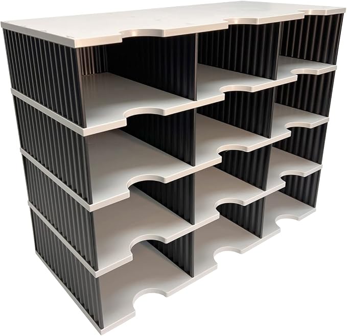 Ultimate Office TierDrop Jumbo 12-Compartment High-Wall Sorter by UltimateOffice