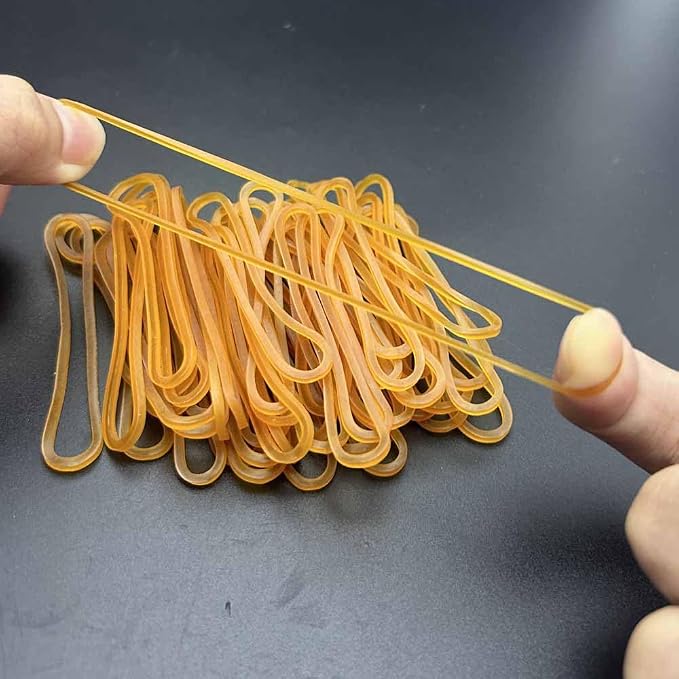 600pcs Elastic Rubber Bands Ties Home Office Students School Stationery - Image 7