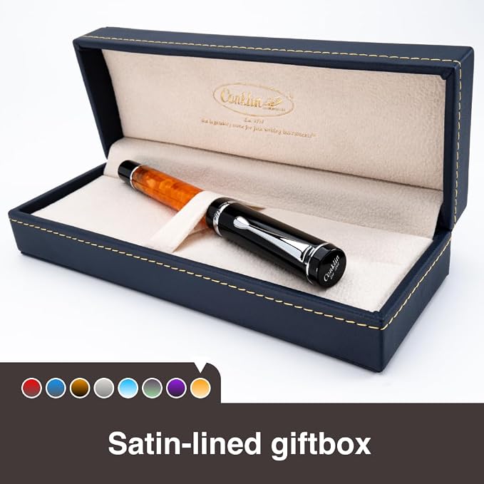 Conklin Duragraph Fountain Pen Orange Nights - Image 8