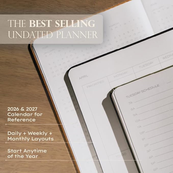 Anecdote 2026 Planner: A Monthly, Weekly & Daily Planner 2026 - Image 5