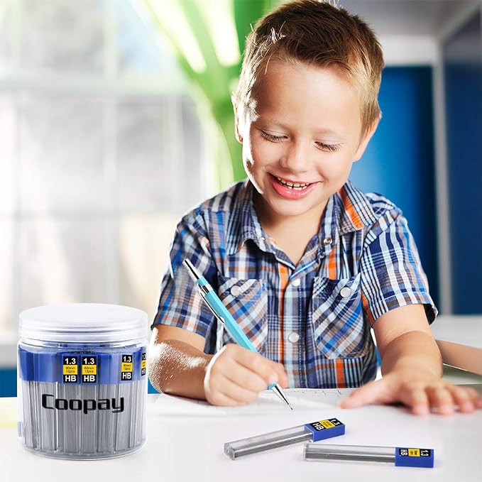 Coopay 480 Pieces Lead Refill 1.3 mm HB Break Resistant Mechanical Pencil Lead - Image 7