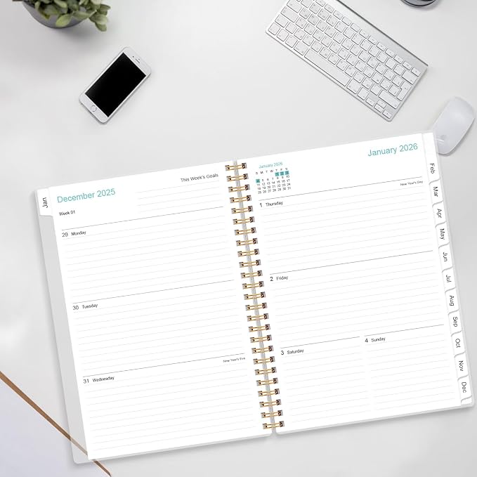 2026 Planner - Planner 2026 from January 2026 to December 2026, Weekly & - Image 7
