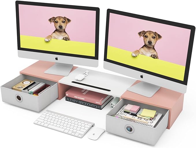 WESTREE Dual Monitor Stand Riser by WESTREE