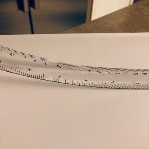 KEILEOHO 200 Pack 12 Inch Clear Plastic Ruler, Bulk Standard/Metric Straight - Image 5