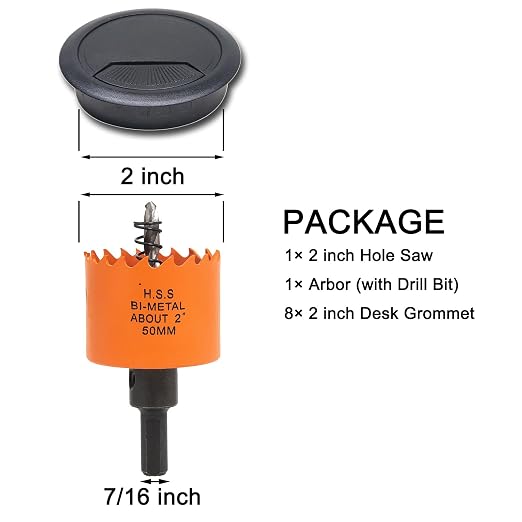 VIKITON Desk Grommet 2 inch - Image 2