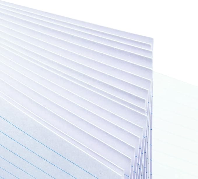 KAISA 3x5 Index Cards Flashcards 3 x 5 White Index Card Lined Ruled Note Cards - Image 6