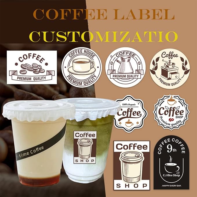 Custom 100, Thank You Labels, 1/2/3/4 inch - Image 3