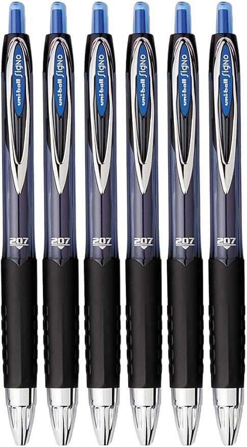 Advantage Gifts Signo 207 Roller Ball Retractable Gel Pens, Medium Point by Advantage+Gifts