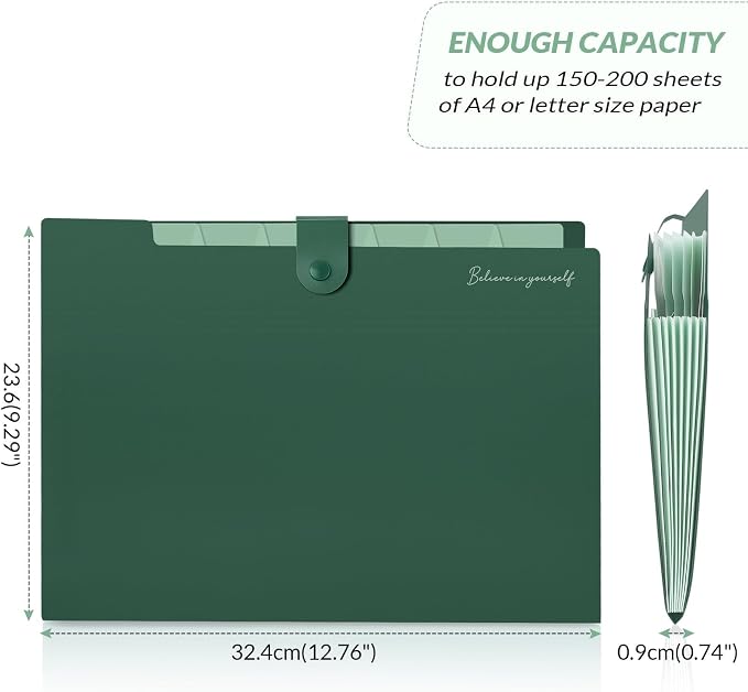 SKYDUE Expanding File Organizer - Image 6