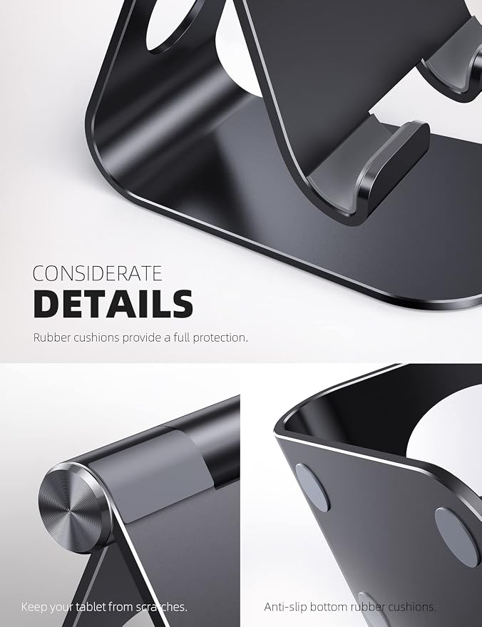 Lamicall Tablet Stand Adjustable, Tablet Stand : Desktop Stands Holder Dock - Image 6