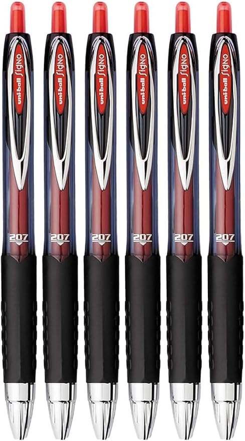 Advantage Gifts Signo 207 Roller Ball Retractable Gel Pens, Medium Point by Advantage+Gifts