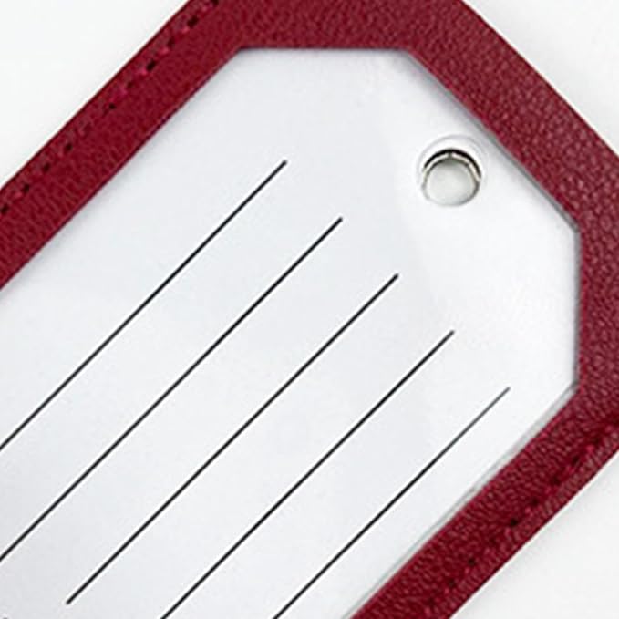 Portable Leather Travel Labels - Image 3