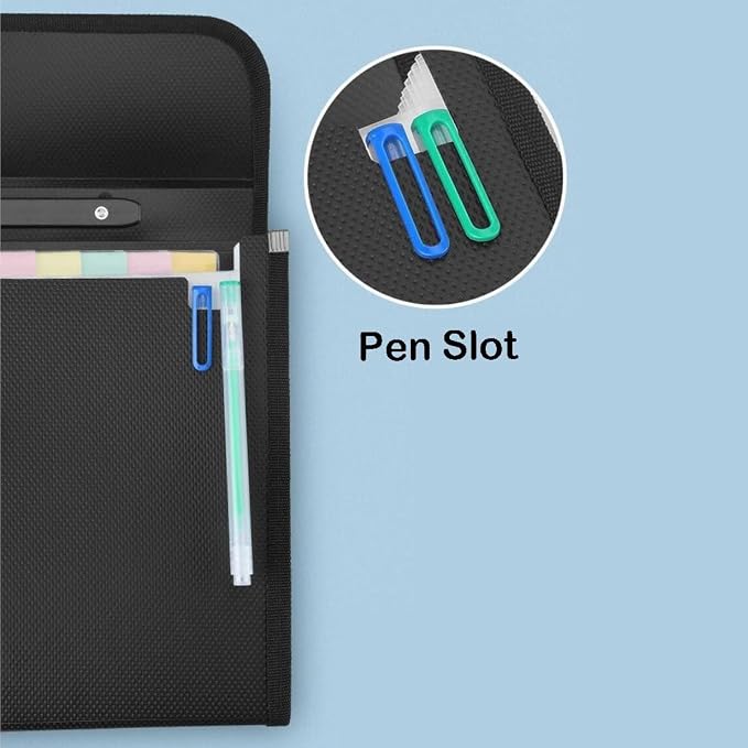 12 Pockets Letter Size/A4 Accordion File Organizer - Image 4