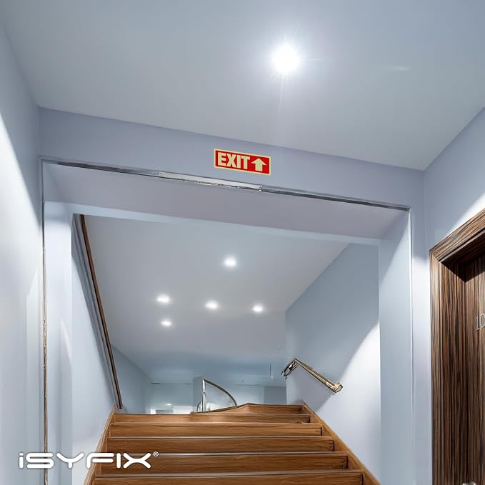 iSYFIX Exit Signs with Directional Up Arrow - Image 7