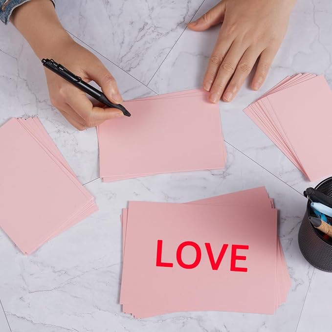 50 Sheets Blank Cardstock Paper 250 GSM Thick Heavy Cards Stock - Image 3