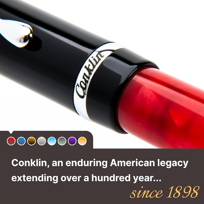 Conklin Duragraph Fountain Pen Red Nights - Image 4
