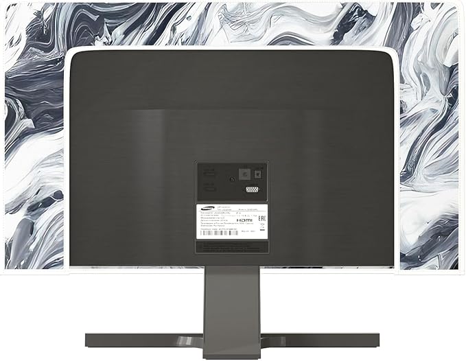 Baocicco Abstract Gray Marble Waterproof 50, 52 Inch Television Cover - Image 5