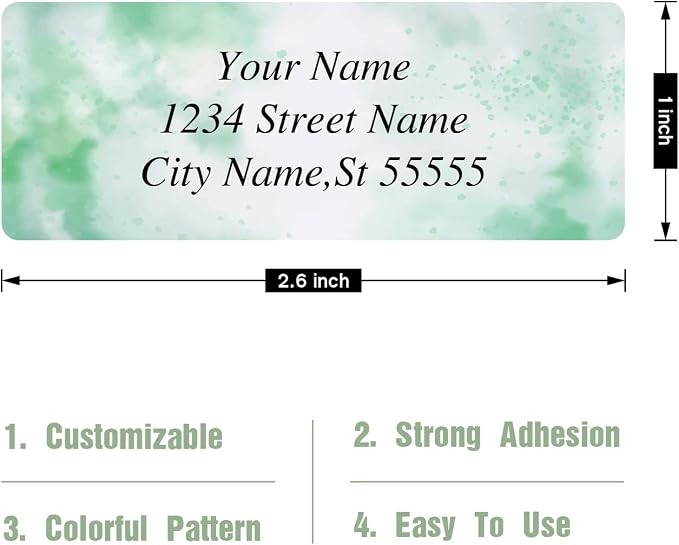 AWUSA Return Address Labels - Image 2
