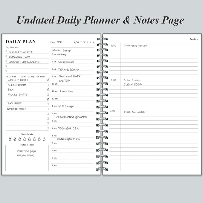 Daily Planner Undated - Image 3