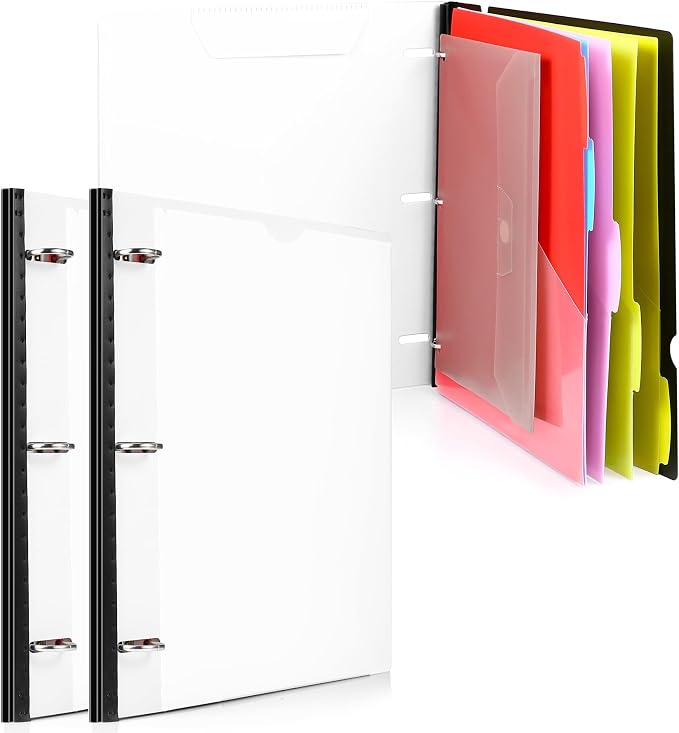 WOT I Telescoping Project Organizer 2-Pack, Refillable Binder by WOTI