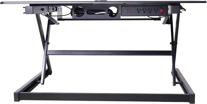 Rocelco 40" Height Adjustable Standing Desk Converter - Image 7
