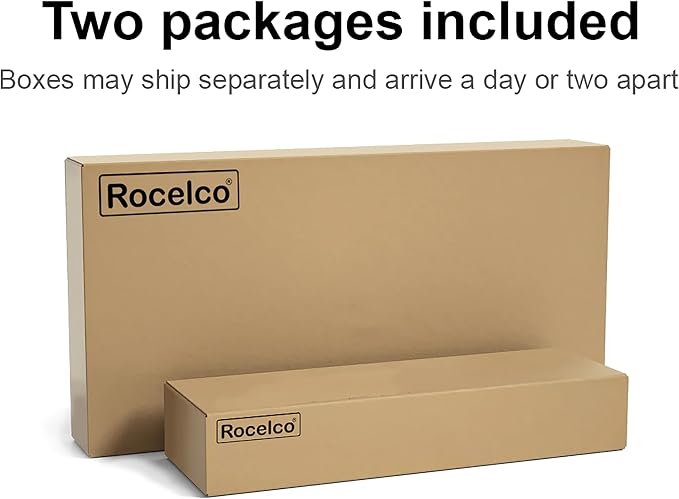 Rocelco 45" Height Adjustable Standing Desk Converter - Image 7