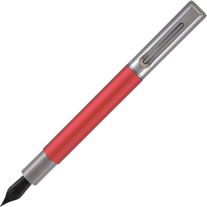 Monteverde USA Ritma Fountain Pen in Red – Fine Nib, Smooth JoWo Stainless Steel - Image 2