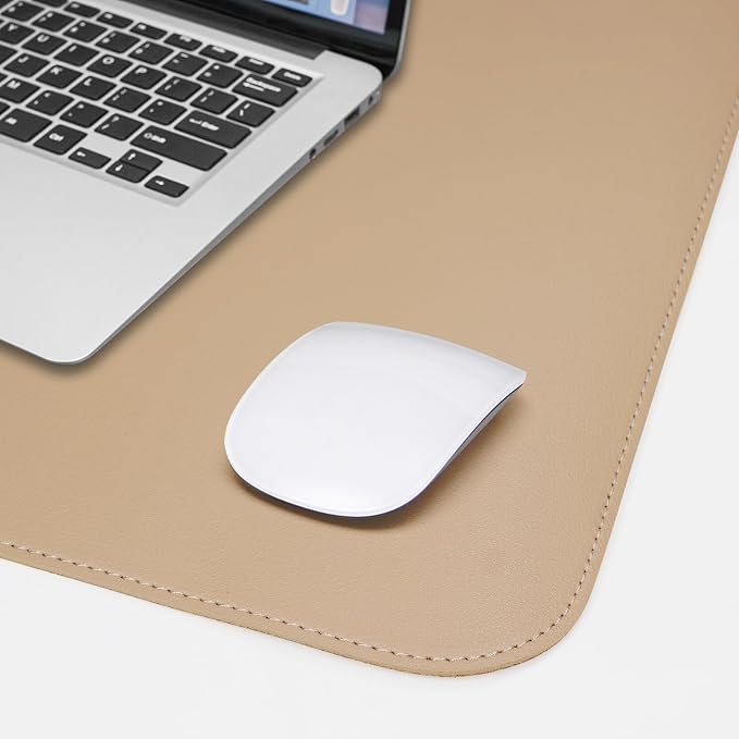 Leather Desk pad Protector, Large Desk mat - Image 5