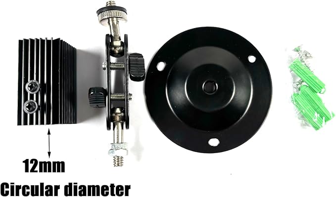 12mm Laser Positioning Bracket, 360-Degree Adjustable - Image 3