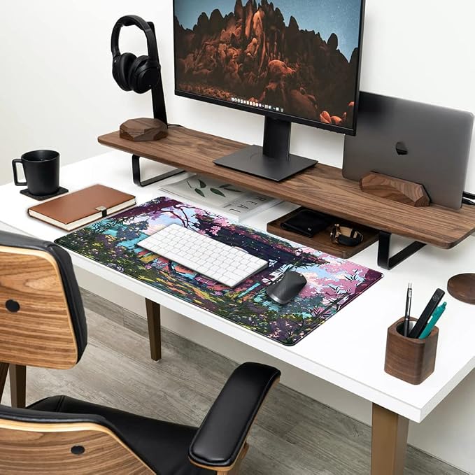 Pink Japan Desk Pad Anime Gaming Green Mouse Pad Large Mouse Pad - Image 7