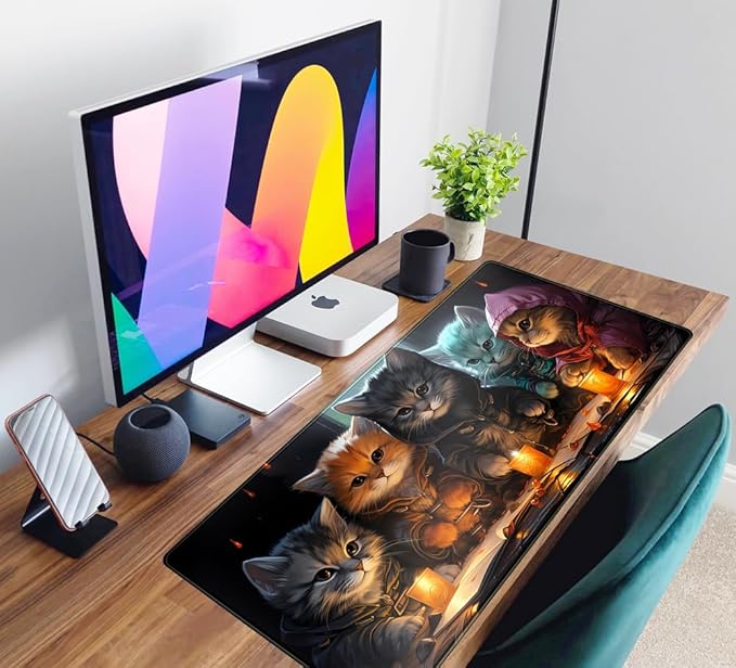 Commander Roleplay Desk Pad Mat Role Gaming XXL Big Mouse Pad Gaming Tabletop - Image 6