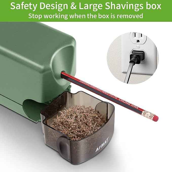 AFMAT Electric Pencil Sharpener